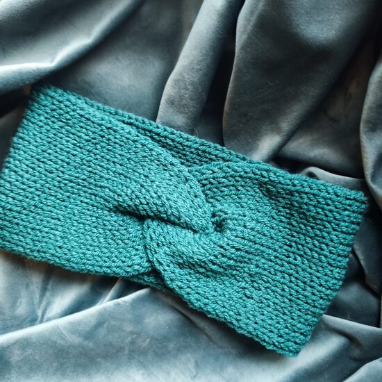 Ausainis Headband zili zaļš